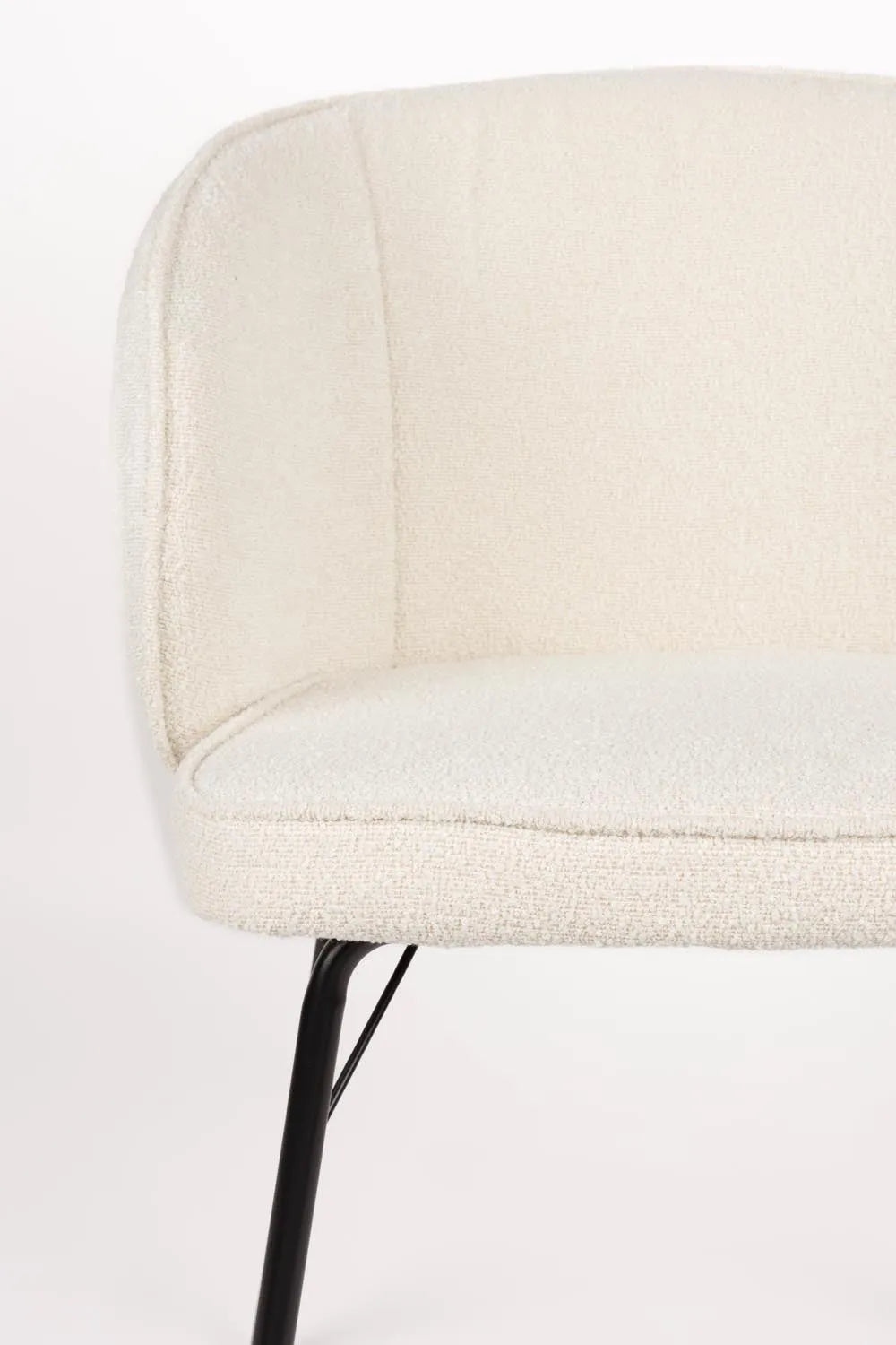 Stuhl Joa Weiß: Minimalistisches Design von White Label Living.