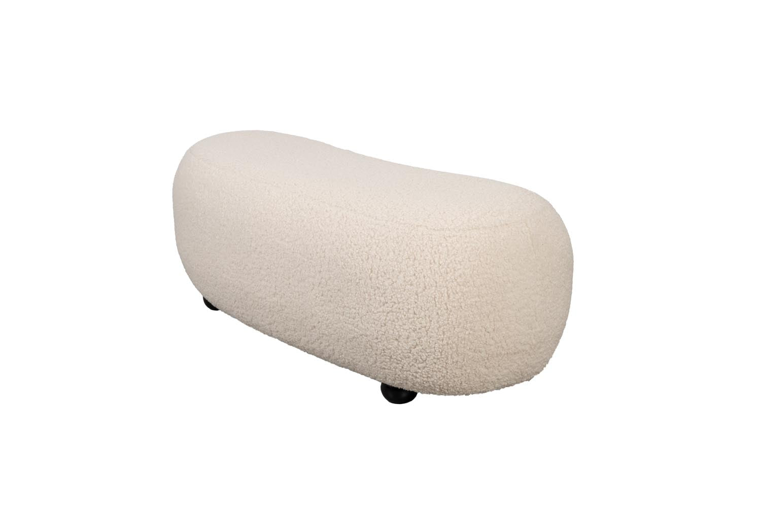 Hocker Noxx von White Label Living: Modernes Design trifft Komfort.