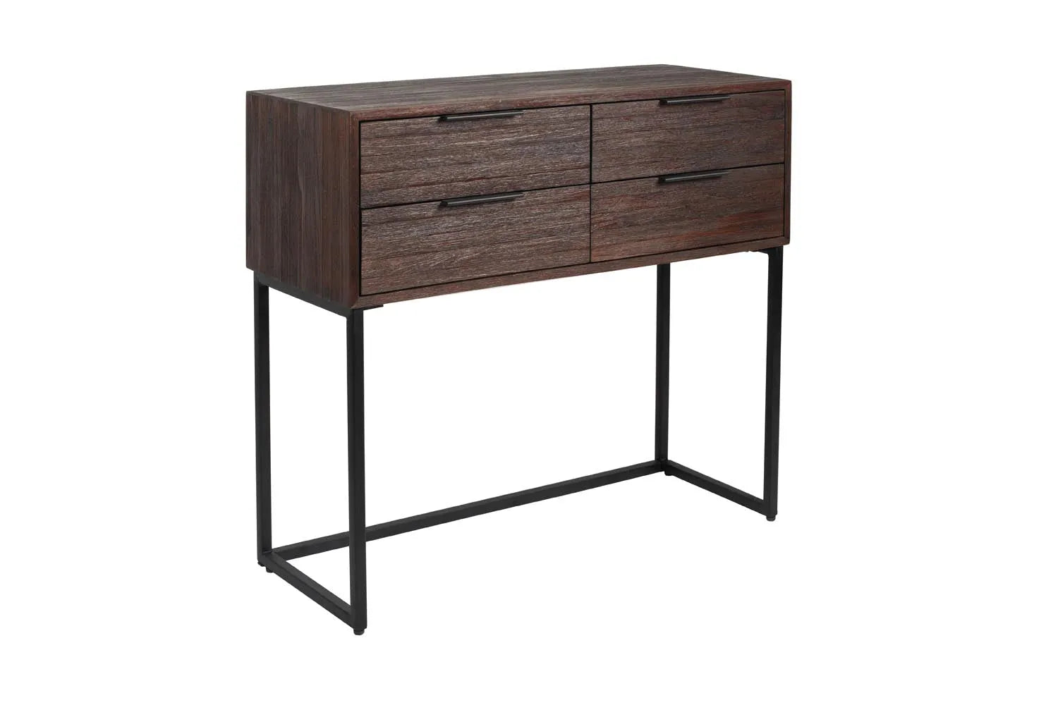 Stilvoller Webster Schrank S aus edlem Teakholz von White Label Living.