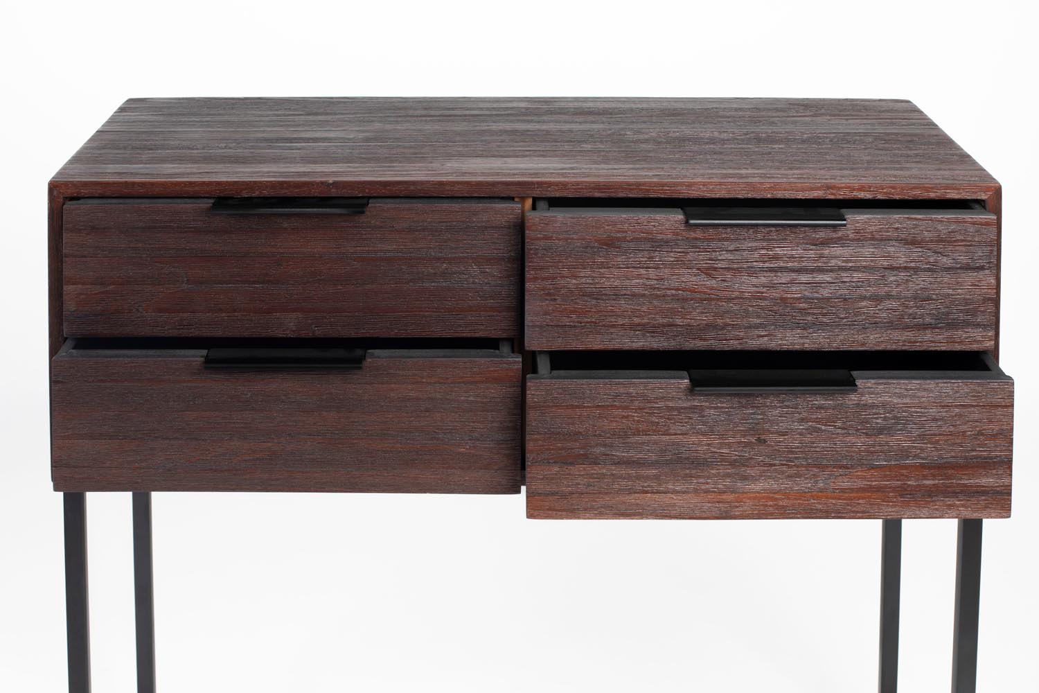 Webster Schrank S: Eleganter Teakholz-Schrank von White Label Living.