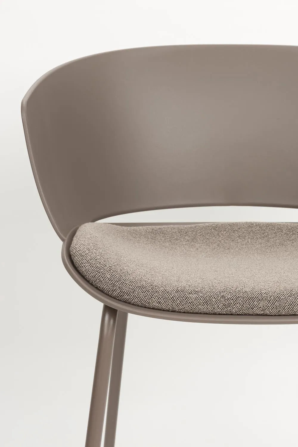Stuhl Jessica Grey: Modernes Design trifft auf bequemen Sitzkomfort.