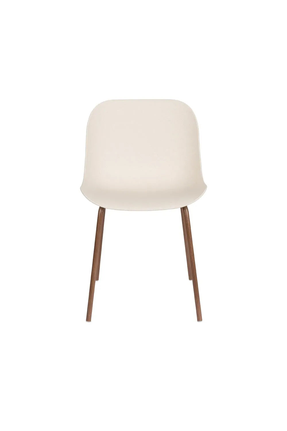 Eleganter Stuhl Weizen von White Label Living: Komfort, Stil und Langlebigkeit aus Polypropylen für drinnen und draußen.
