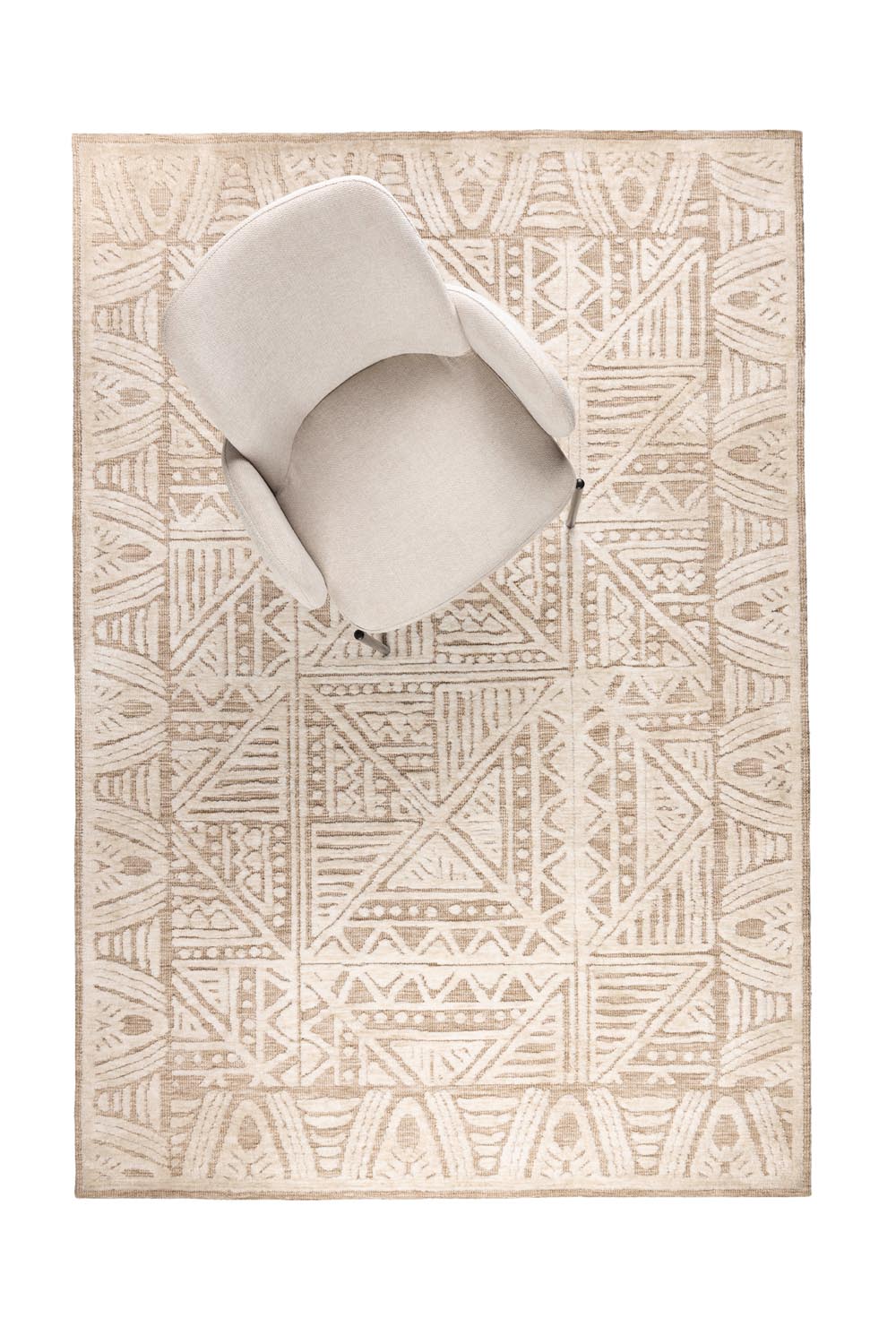 Teppich Cuzco 160x230: Stilvolles Design, pflegeleichtes Polyester, ideal für Wohnzimmer. Eleganz und Gemütlichkeit vereint.