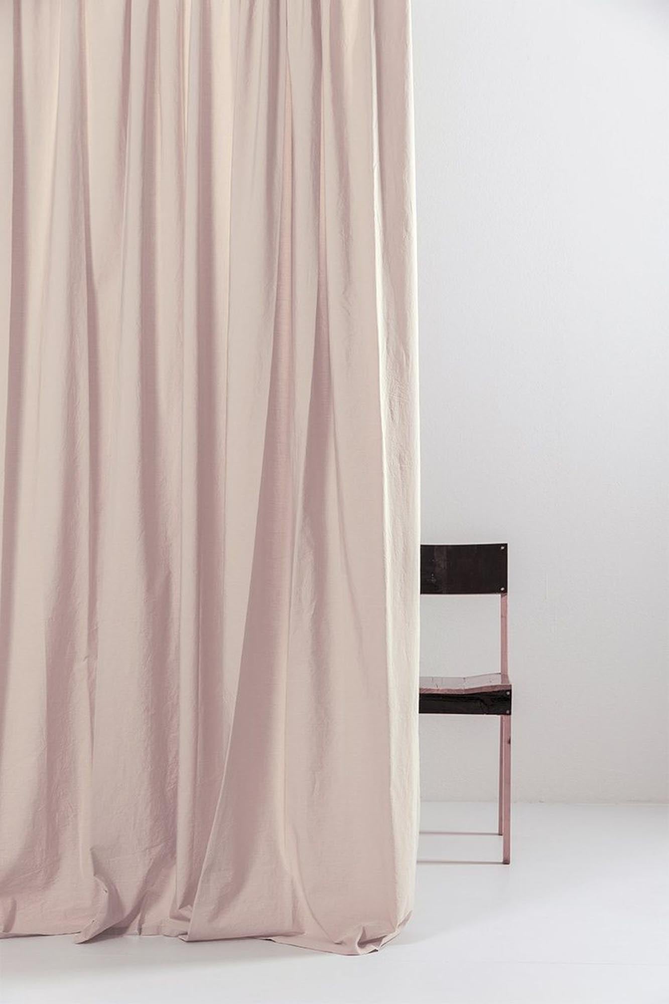 Ägyptischer Baumwollvorhang Rosa