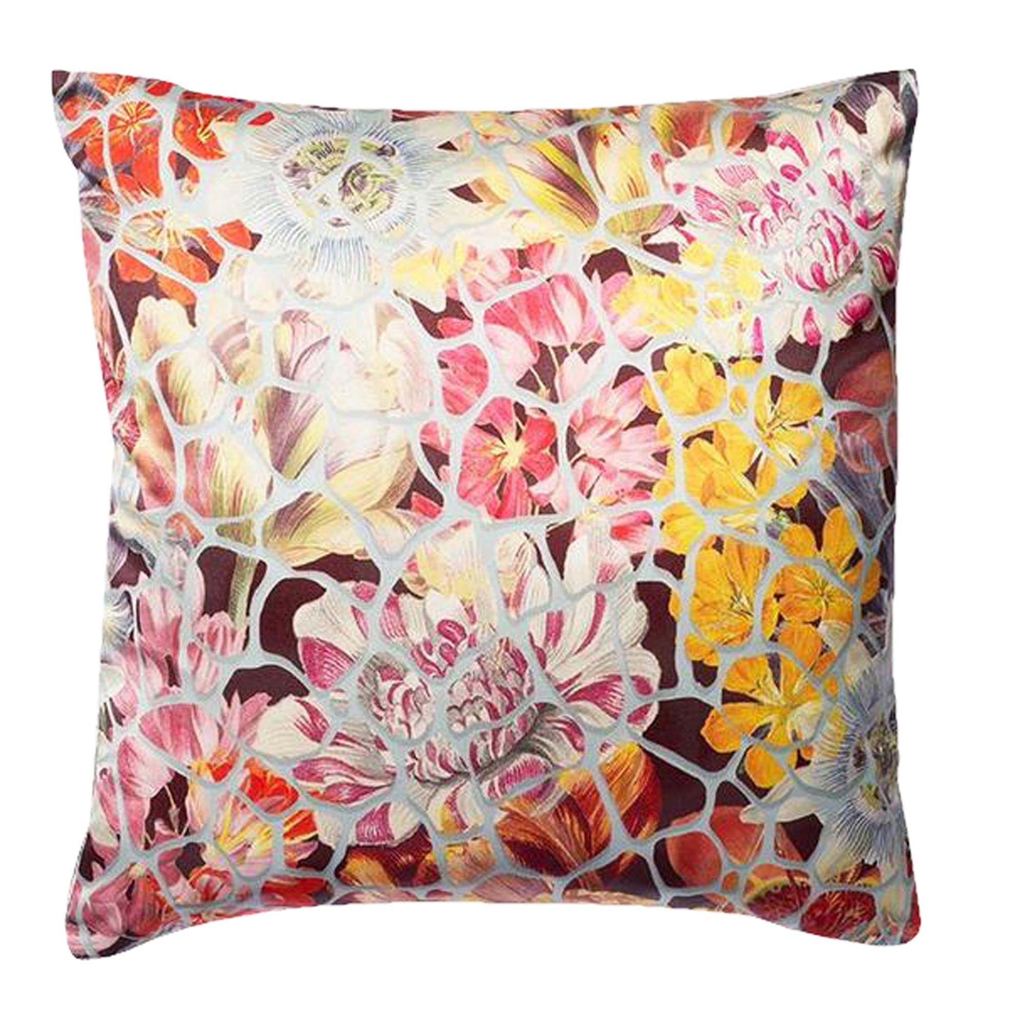 Broken Flowers Printed Art pillow cover
