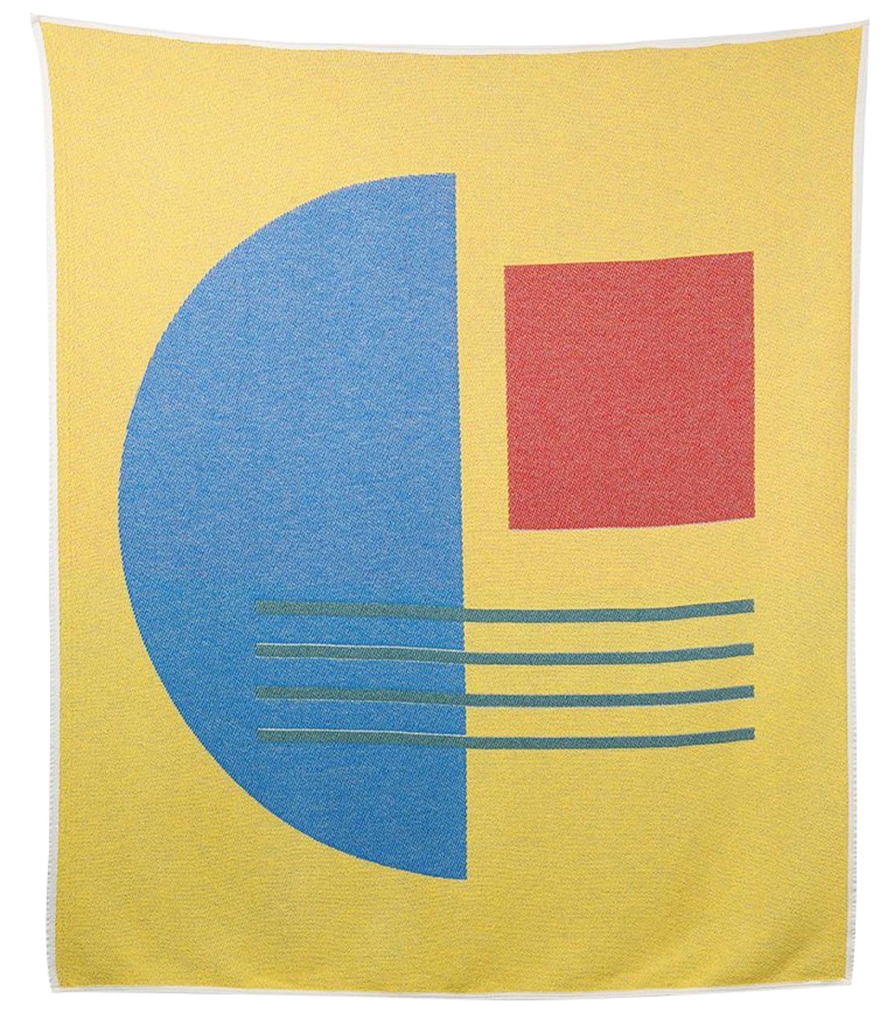 Wool blanket Bauhaused 7