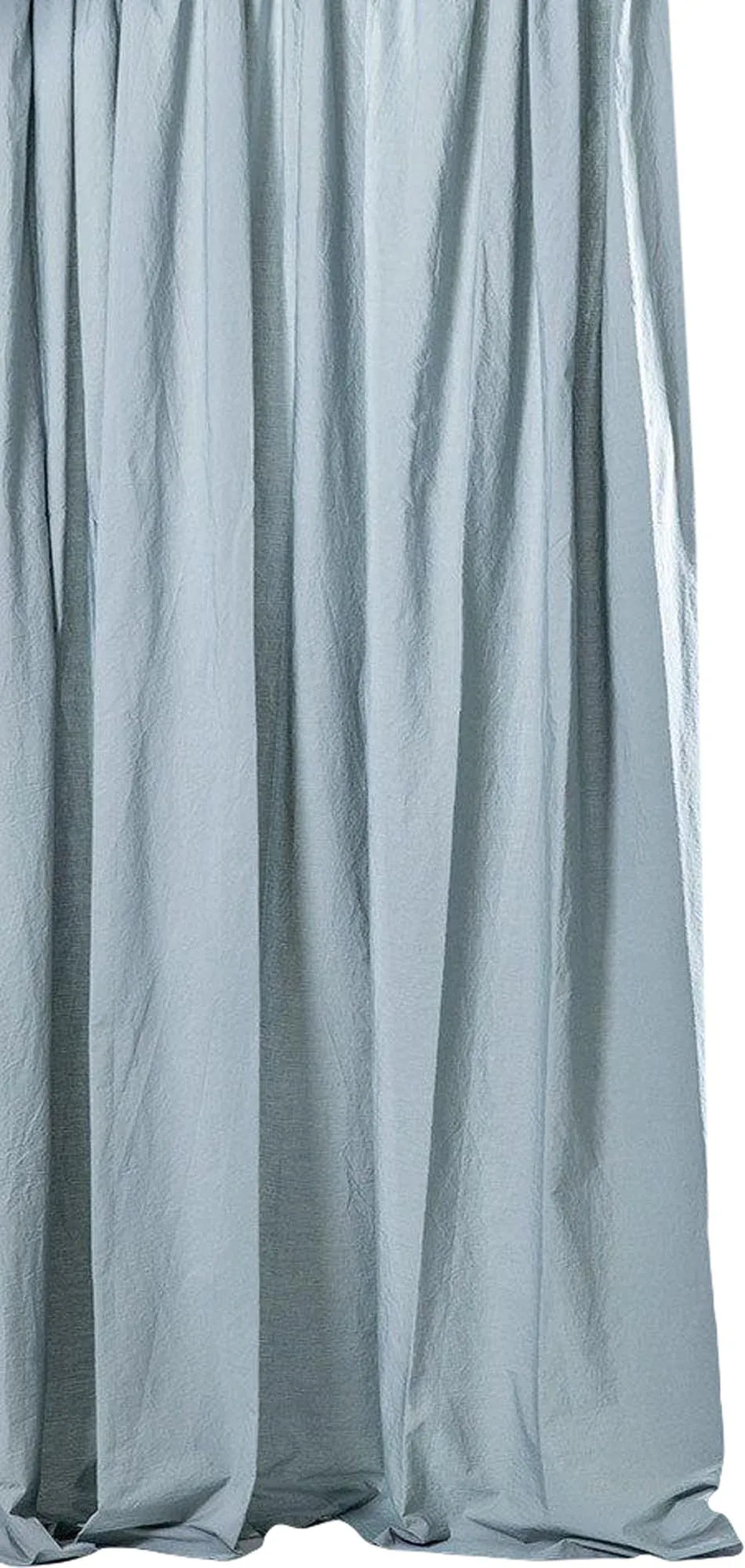 Luxuriöser Vorhang aus ägyptischer Baumwolle in Blau von ZigZagZurich.