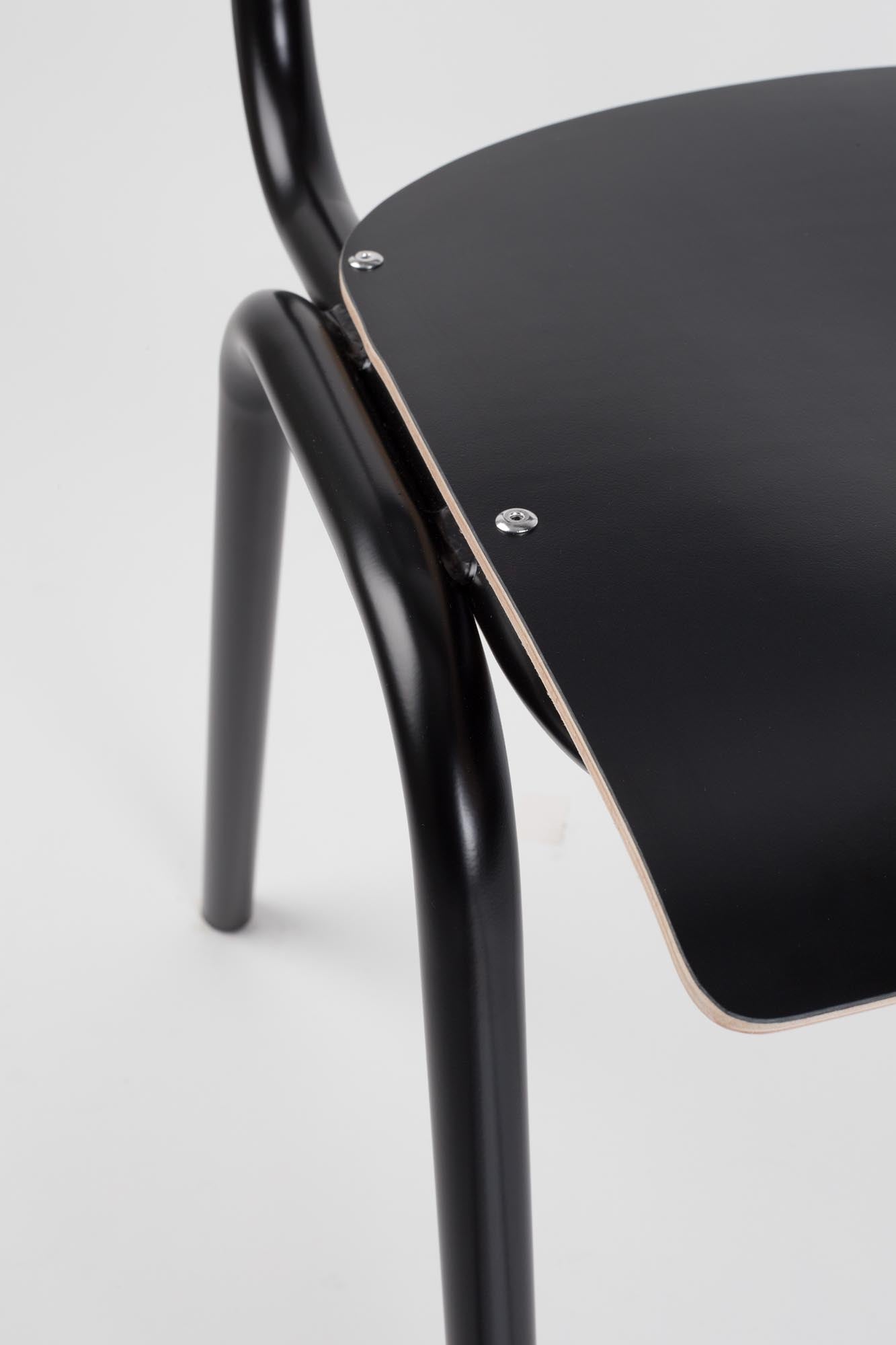 Ergonomischer Schulstuhl mit langlebiger HPL-Oberfläche von Zuiver.