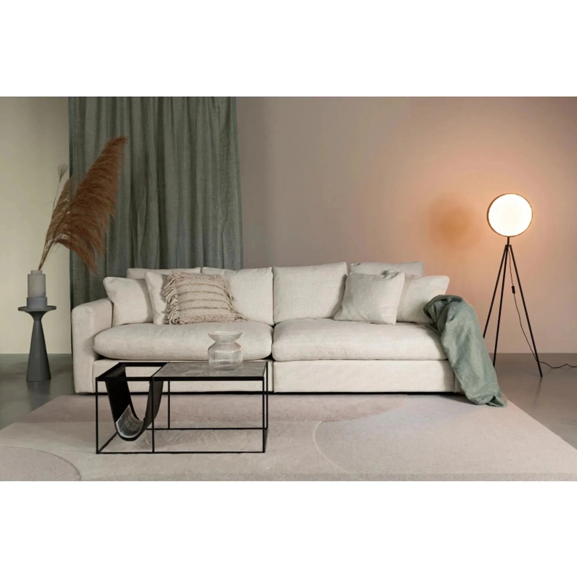 Zuiver Sofa Sense: 3-Sitzer, zeitloses Design und hoher Komfort.