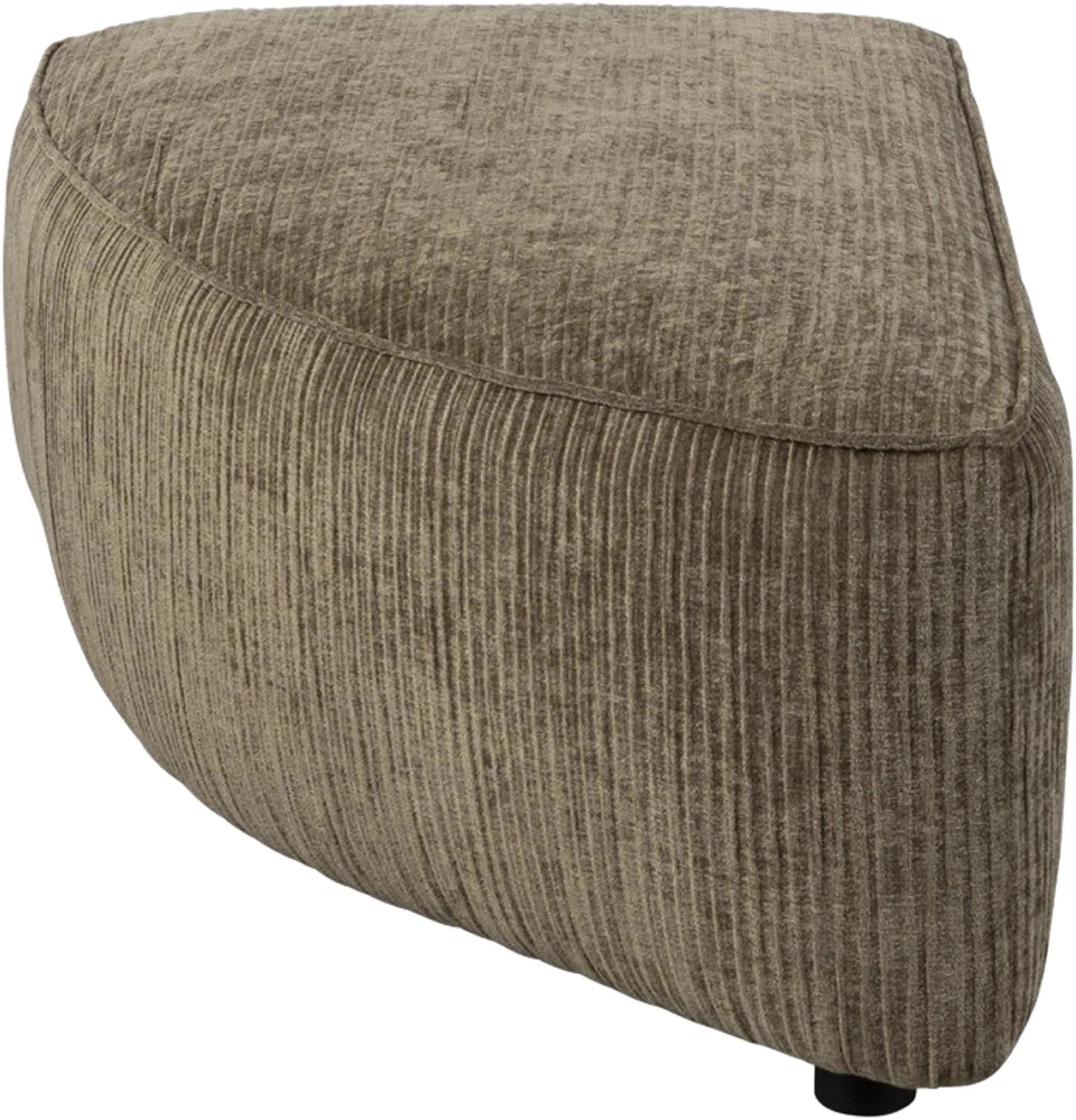 Zuiver Hunter Pie Pouf links: Modernes Design trifft auf Gemütlichkeit.