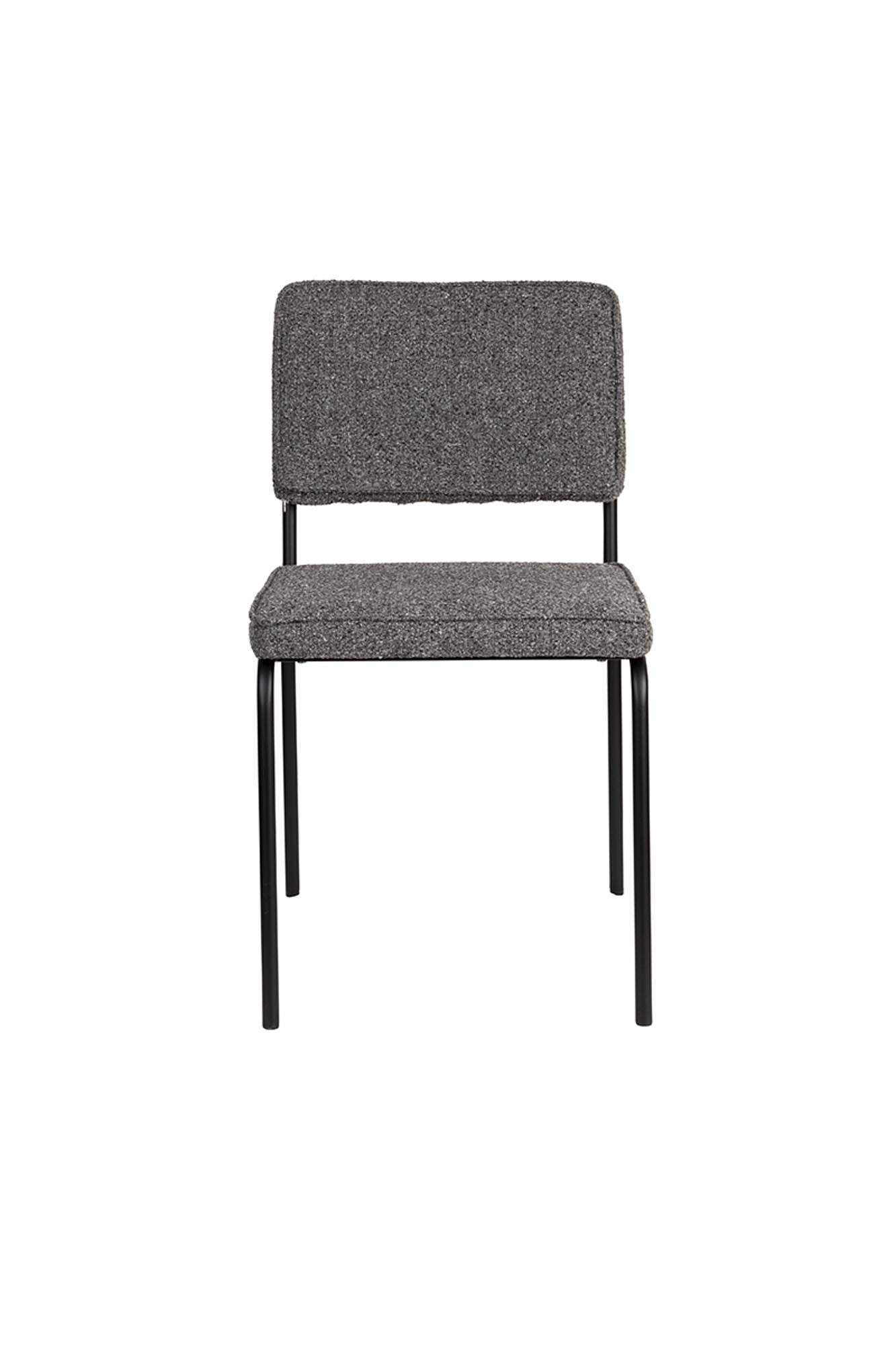 Buddy-Stuhl von Zuiver: Moderner Designstuhl mit ergonomischem Komfort und stilvollem Metall-Finish für jedes Zuhause.