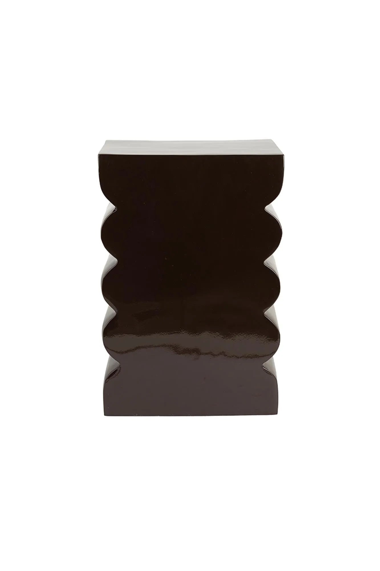 Stilvoller Zuiver Hocker Curves aus langlebigem Aluminium gefertigt.