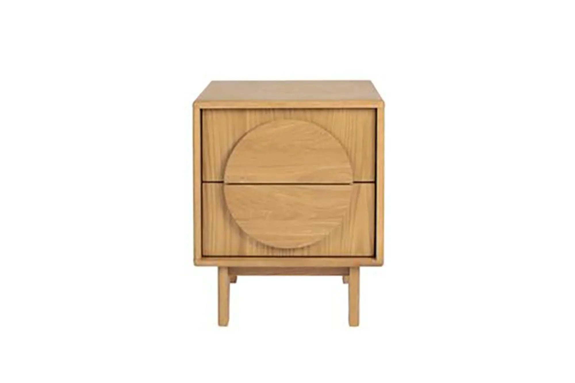 Zuiver Groove: Stilvoller Beistelltisch mit markanter Rillenoptik.