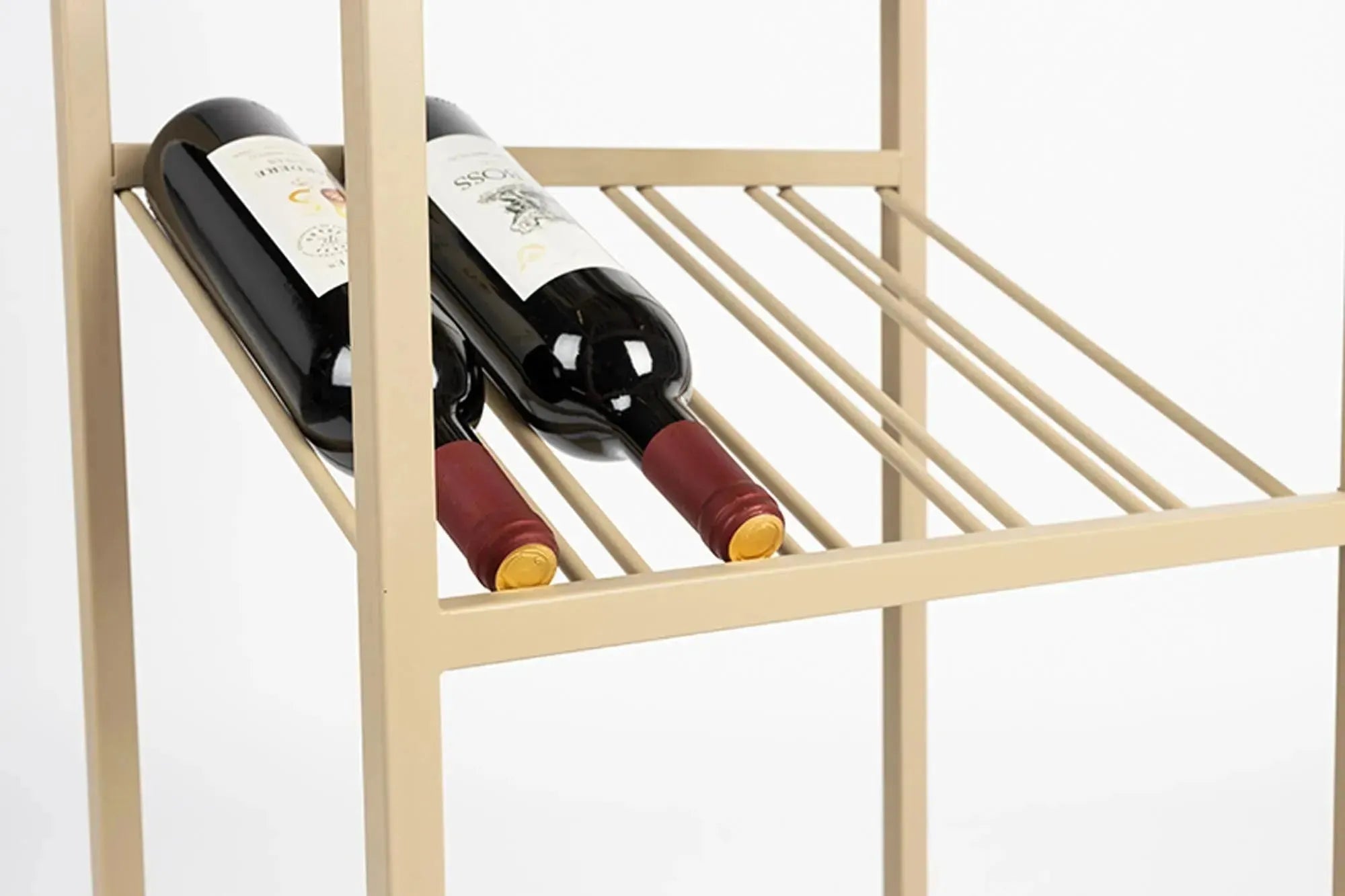 Stilvolles Zuiver Cantor S Weinregal für 12 Flaschen, ideal für Zuhause.