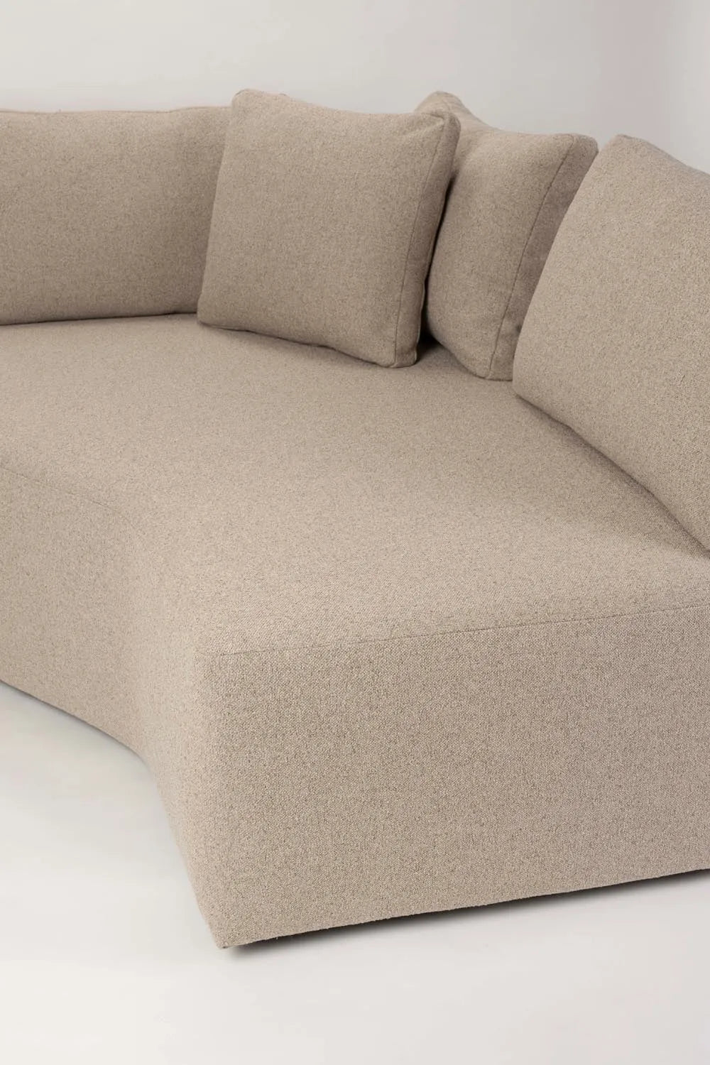 Komfortables Prosper Sofa Right von Zuiver für zeitlose Wohnkultur.