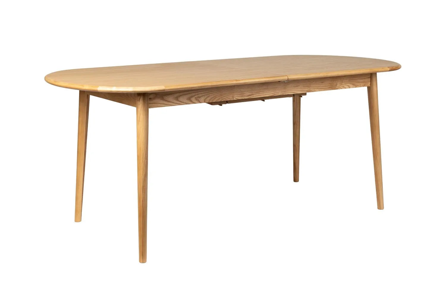 Stilvoller Twist Tisch aus Eiche, ausziehbar auf 240 cm, von Zuiver.