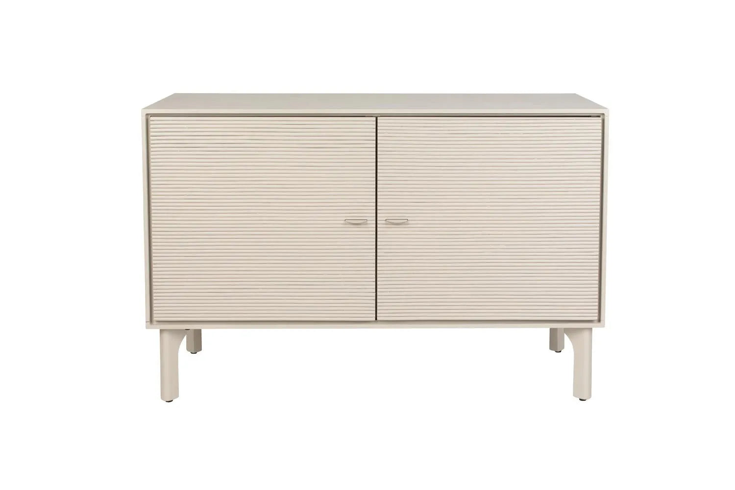 Elegantes Zuiver Sideboard mit Akazienholz und Rattan-Details.