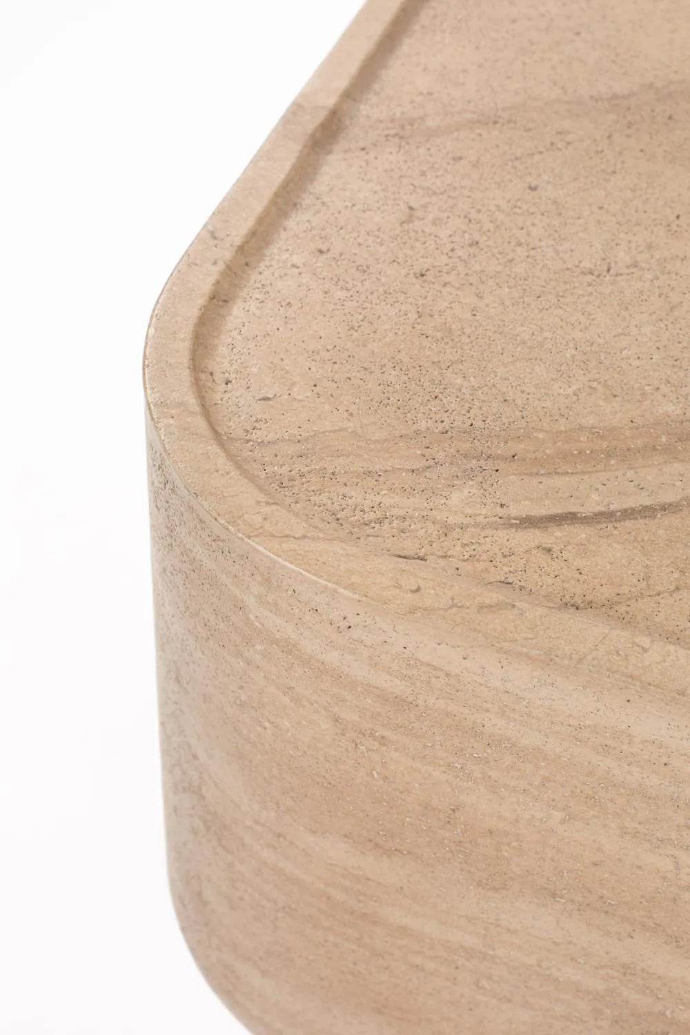 Zuiver Beistelltisch, quadratisch, aus feinstem Holz, stilvoll designt.