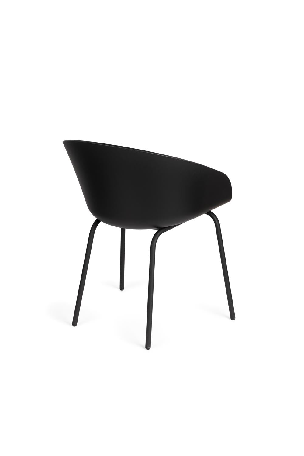 Eleganter Void Sessel in Schwarz: Modernes Design für Ihr Zuhause.