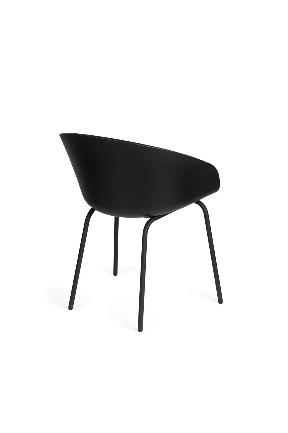 Eleganter Void Sessel in Schwarz: Modernes Design für Ihr Zuhause.