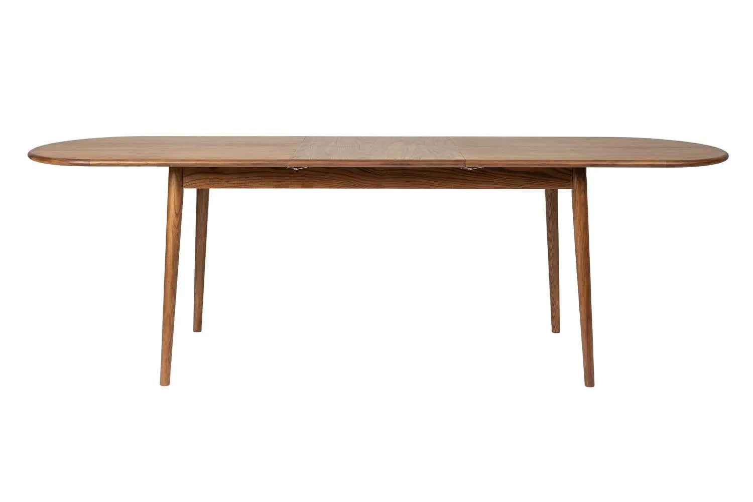 Eleganter Zuiver Twist Tisch: Walnuss, ausziehbar, 180/240x90 cm.