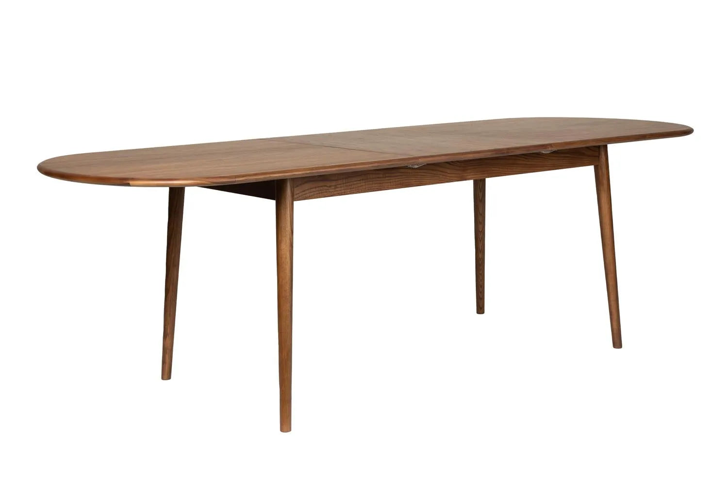 Zuiver Twist Tisch: Walnuss, ausziehbar, 180/240x90 cm, stilvoll.