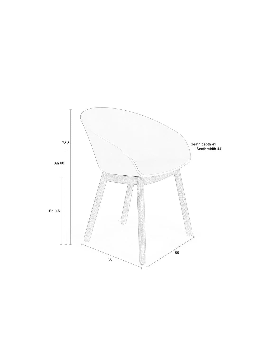 Sessel Void Eiche: Eleganz trifft auf Funktionalität von Zuiver.