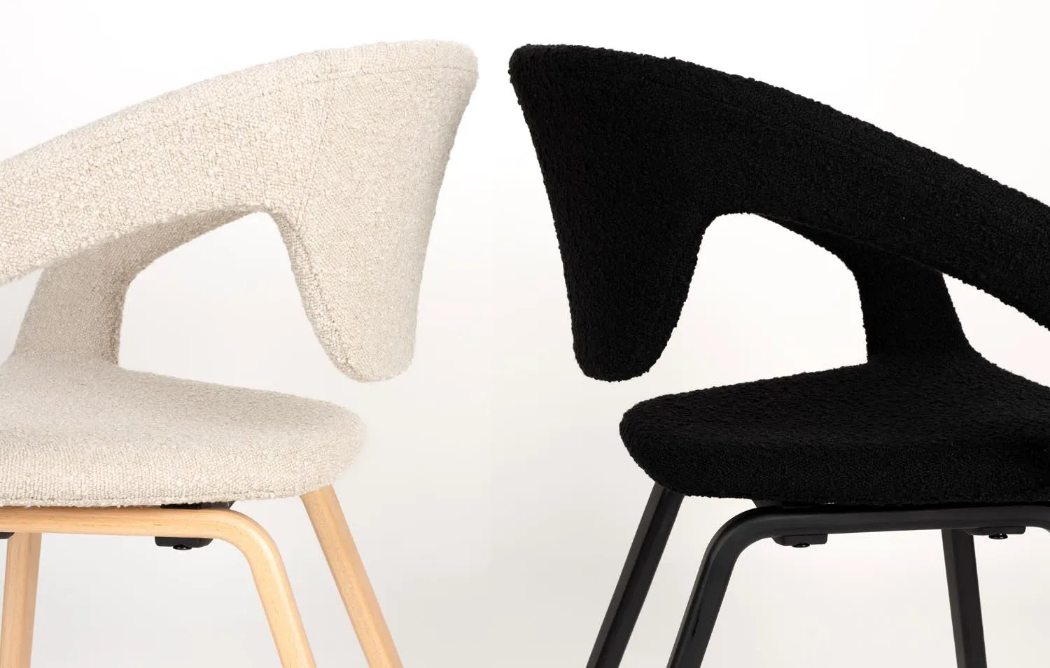 Zuiver Flexback Stuhl Beige: Ergonomischer Komfort in zeitlosem Design.