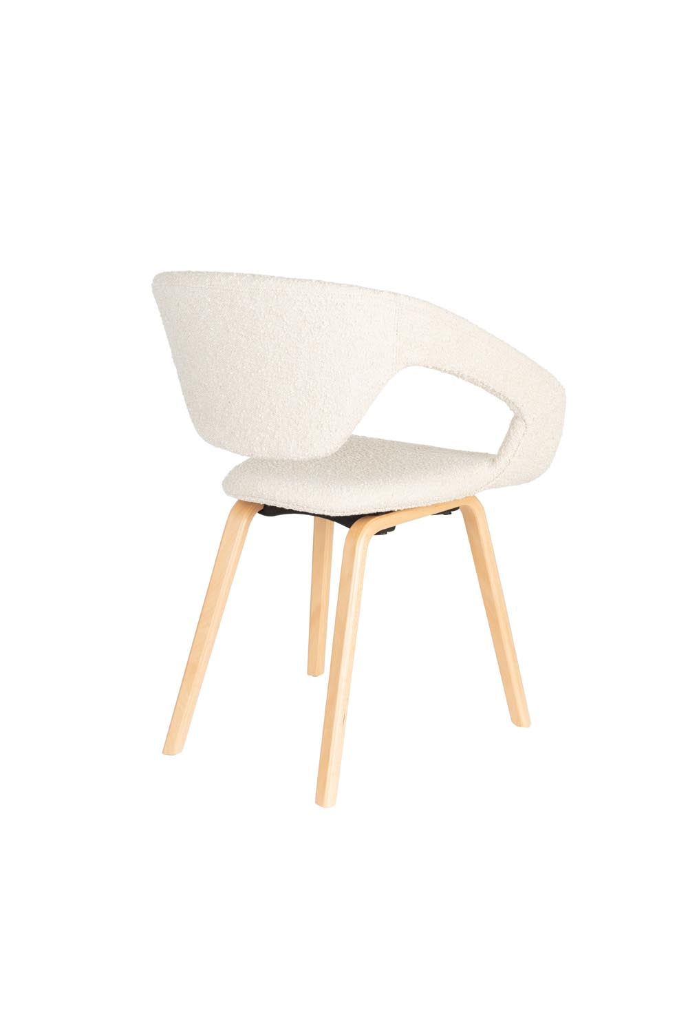 Komfortabler Zuiver Flexback Stuhl Beige: Stilvoll und ergonomisch.