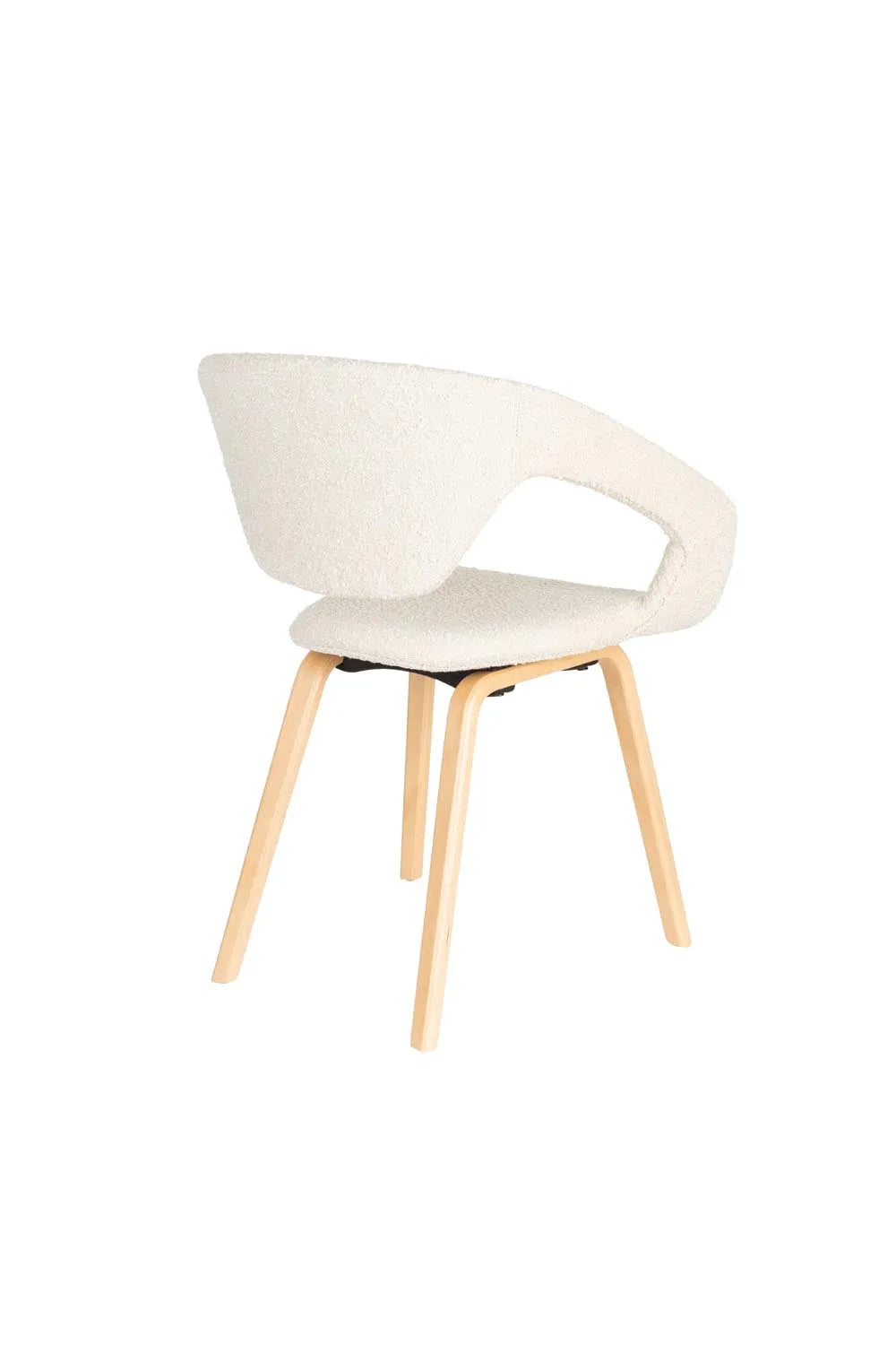 Komfortabler Zuiver Flexback Stuhl Beige: Stilvoll und ergonomisch.