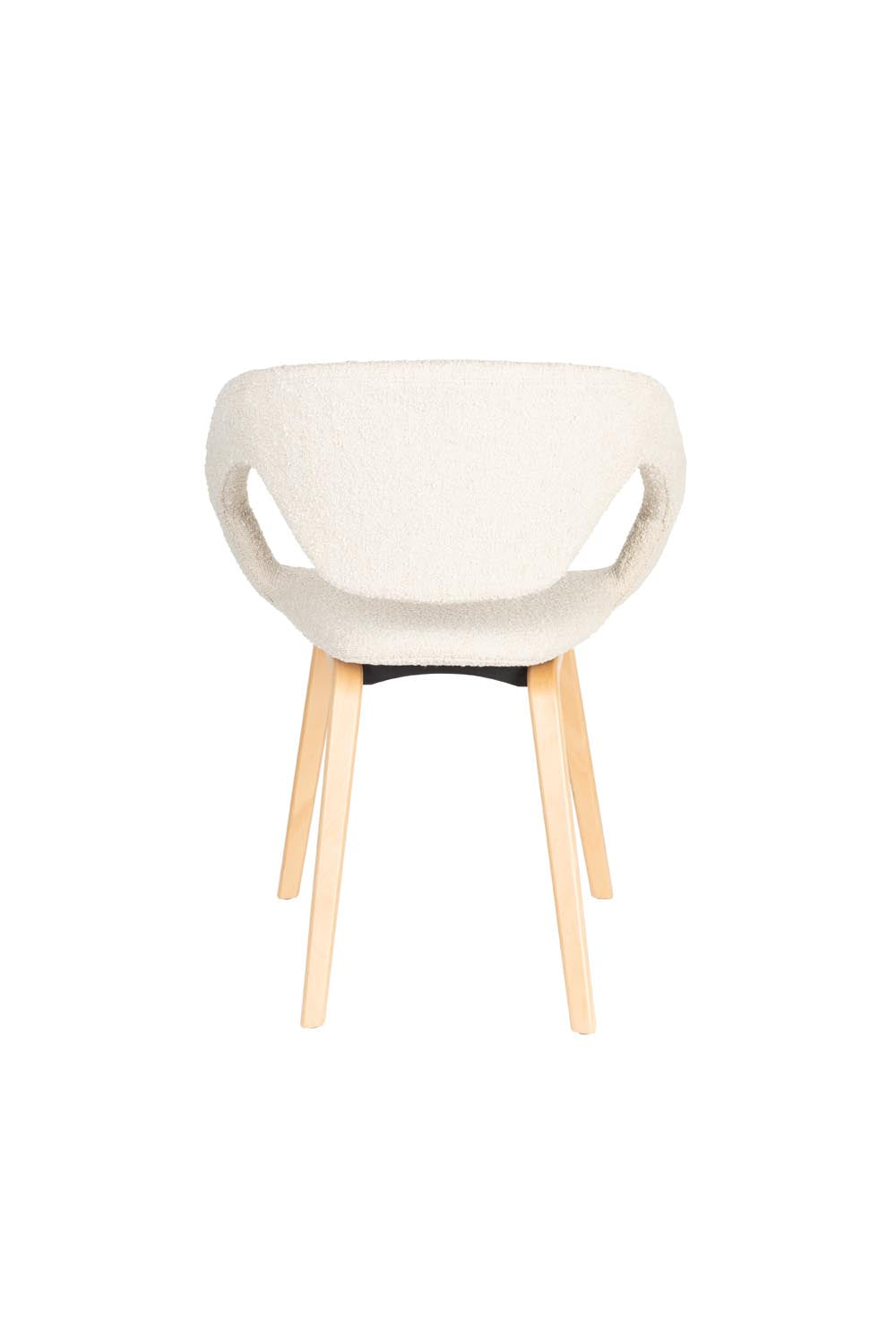 Eleganter Zuiver Flexback Stuhl Beige: Perfekte Mischung aus Stil und Komfort.