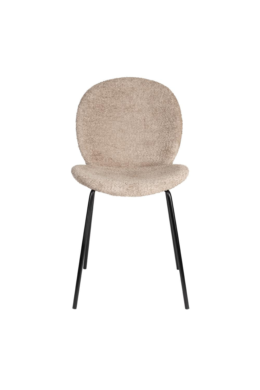 Zuiver Bonnet Stuhl Beige: Modernes Design trifft auf Gemütlichkeit.