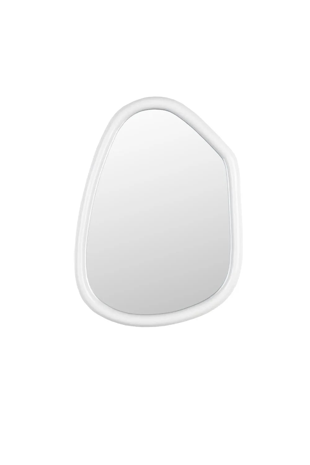 Eleganter Zuiver Looks Spiegel S: Runde Form, Mangoholzrahmen, stilvoll und flexibel für jeden Raum.