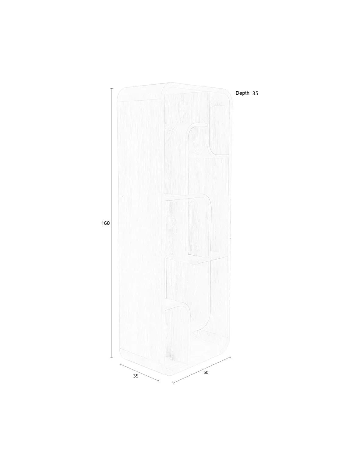 Zuiver Seven Schrank: Elegante Natur für stilvolle Wohnkonzepte.