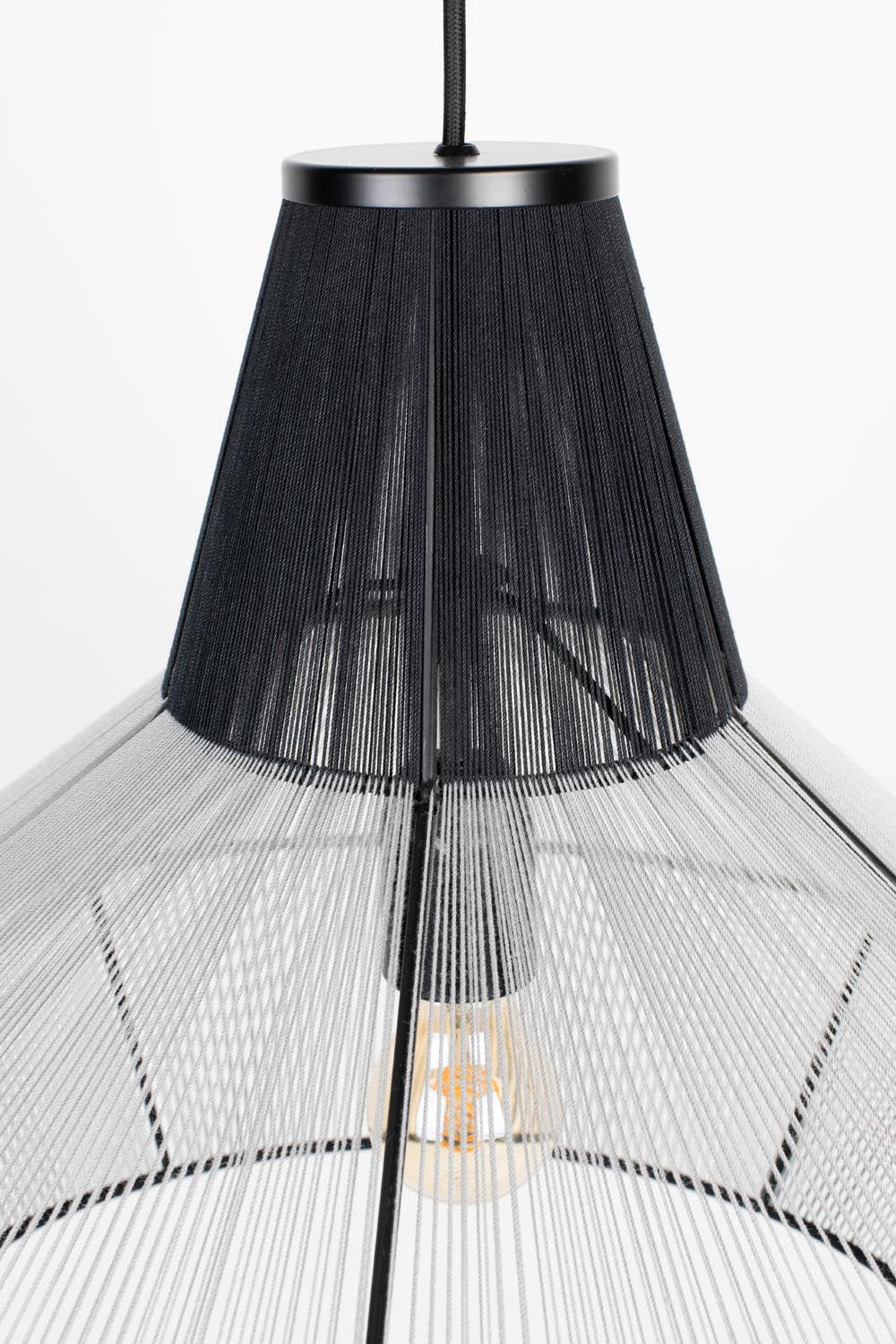 Fairy Pendelleuchte von Zuiver: Modernes Design mit Baumwollakzenten.