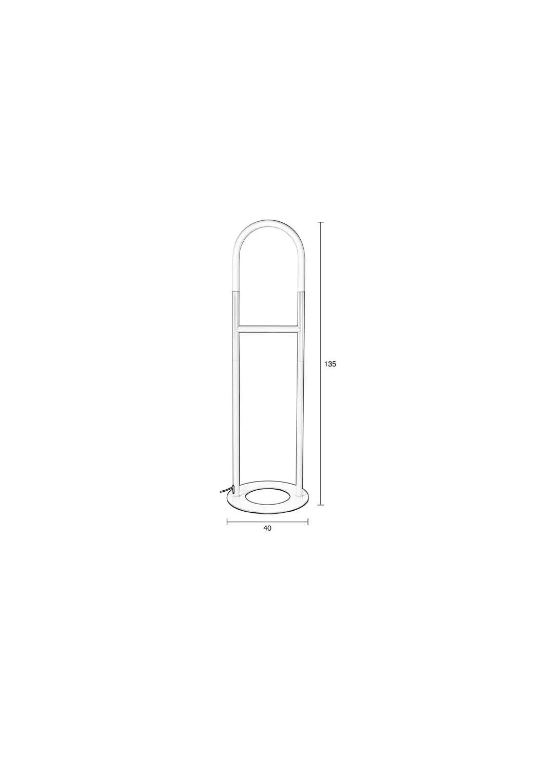 Elegante Zuiver Arch Stehlampe: Zeitloses Design für Ihr Zuhause.