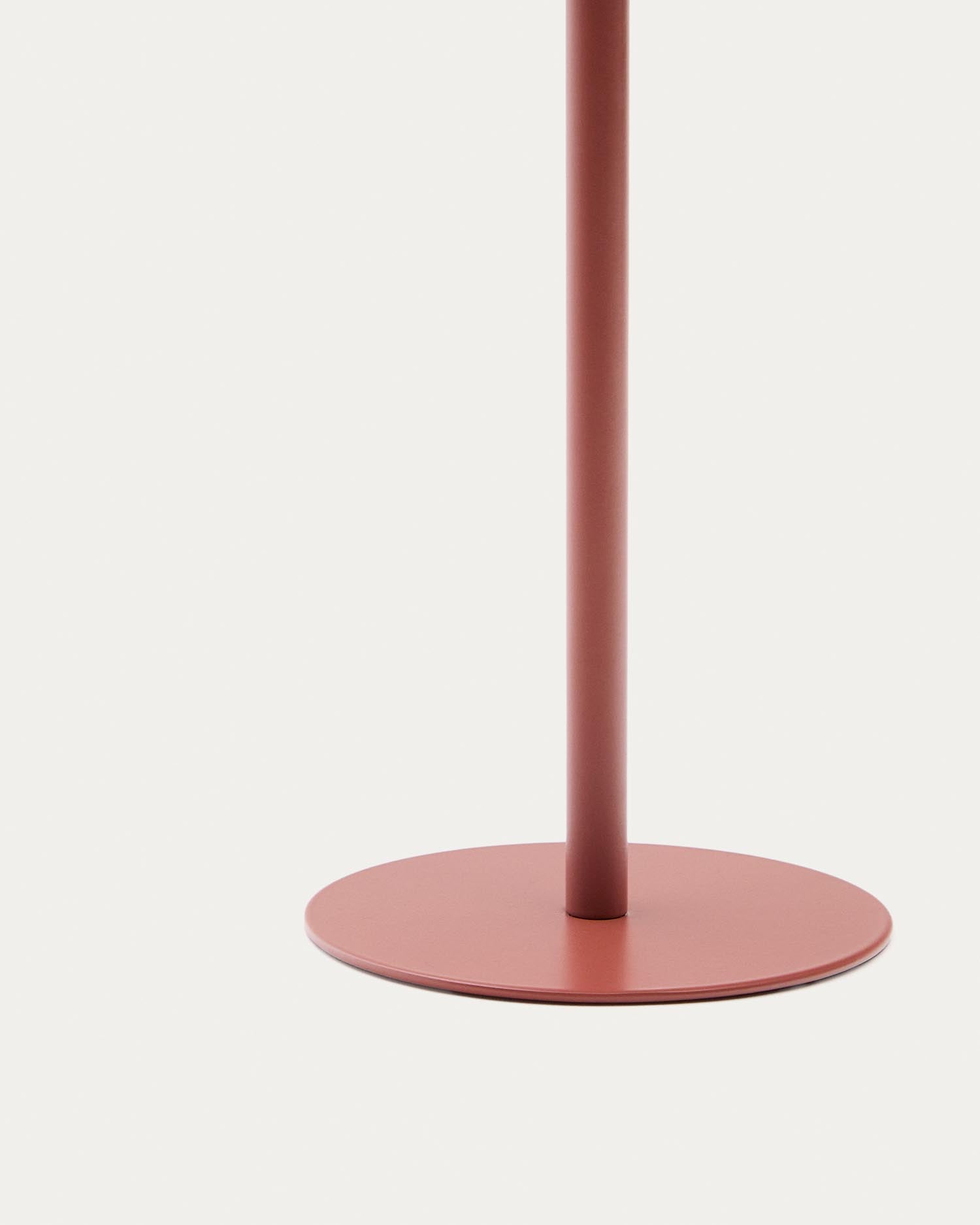Outdoor solar table lamp Aldet made of terracotta<tc>ott</tc>afarben marbled rope and terrak<tc>ott</tc>afarben