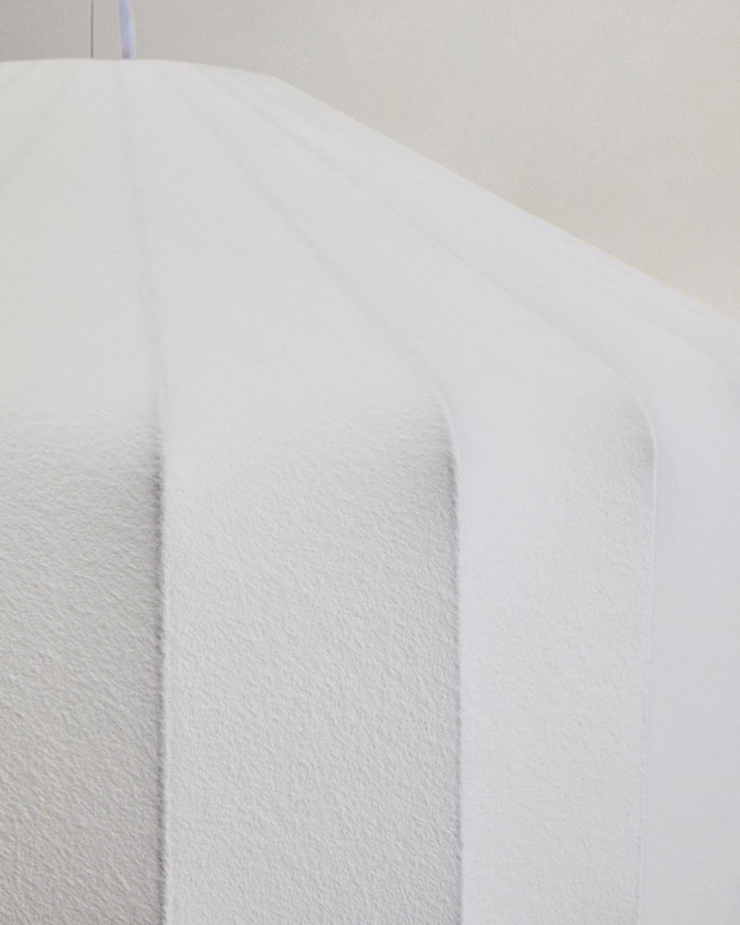 Deckenleuchte Somar aus Synthetikfasern und Stahlstäben, Ø 51 cm in Weiß präsentiert im Onlineshop von KAQTU Design AG. Lampenschirm ist von Kave Home