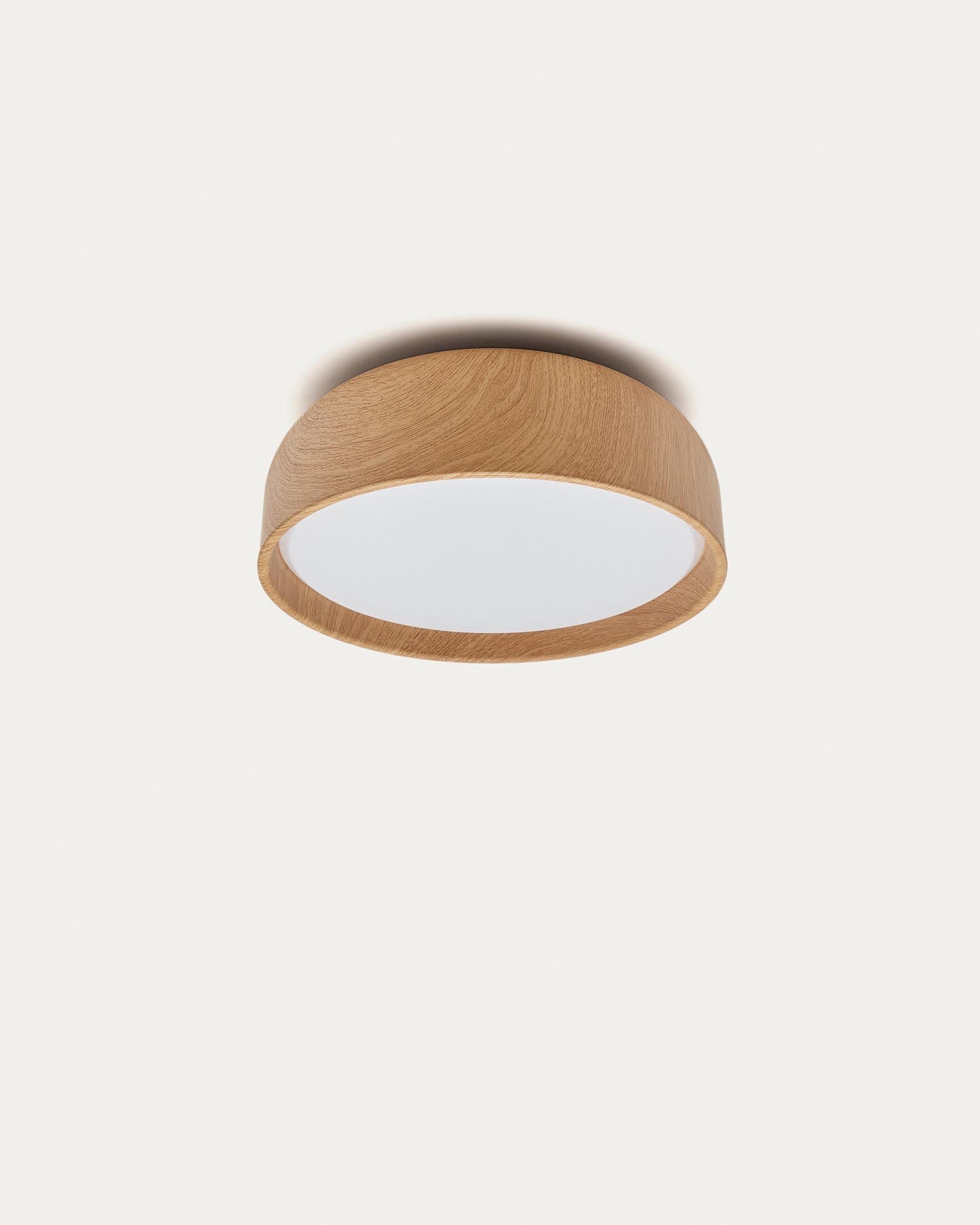 Xaviera ceiling lamp with oak look
