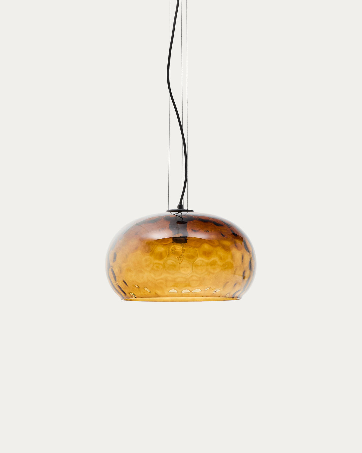 Deckenleuchte Balma aus Klarglas braun Ø 40 cm in Braun präsentiert im Onlineshop von KAQTU Design AG. Pendelleuchte ist von Kave Home