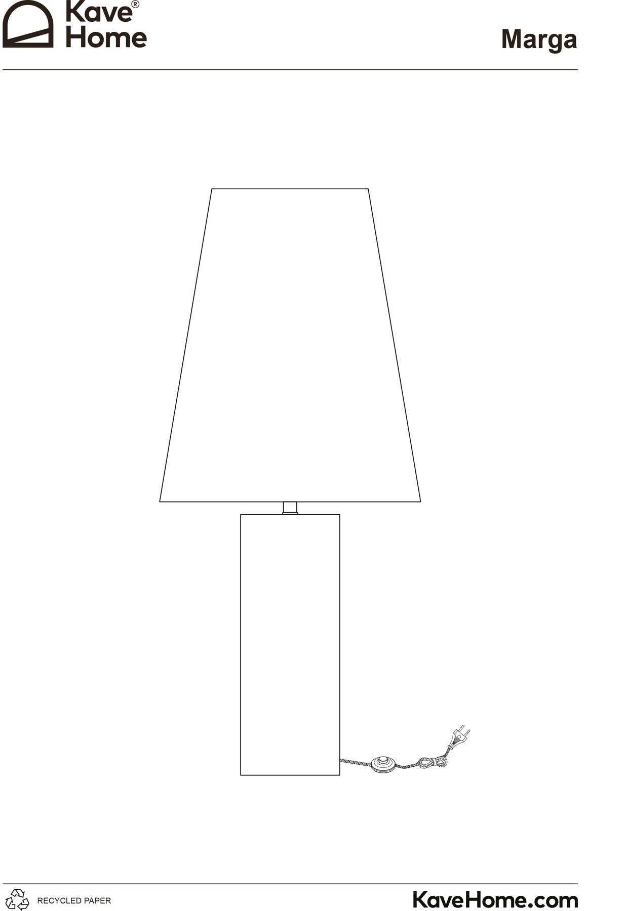 Stehlampe Marga aus massivem Gummibaumholz mit dunklem Finish in Dunkelbraun präsentiert im Onlineshop von KAQTU Design AG. Stehleuchte ist von Kave Home