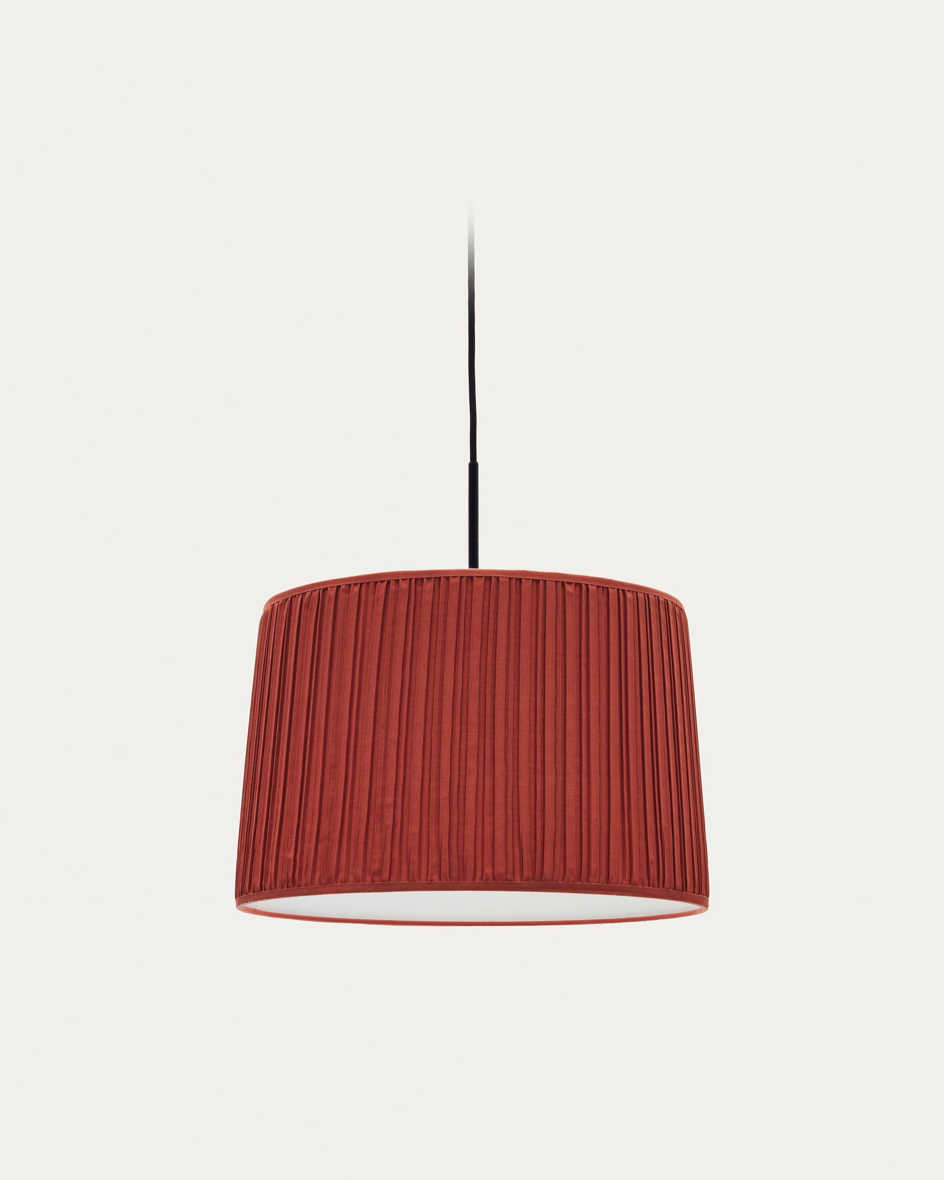 Lampenschirm für Deckenleuchte Guash in Terrakotta Ø 40 cm
