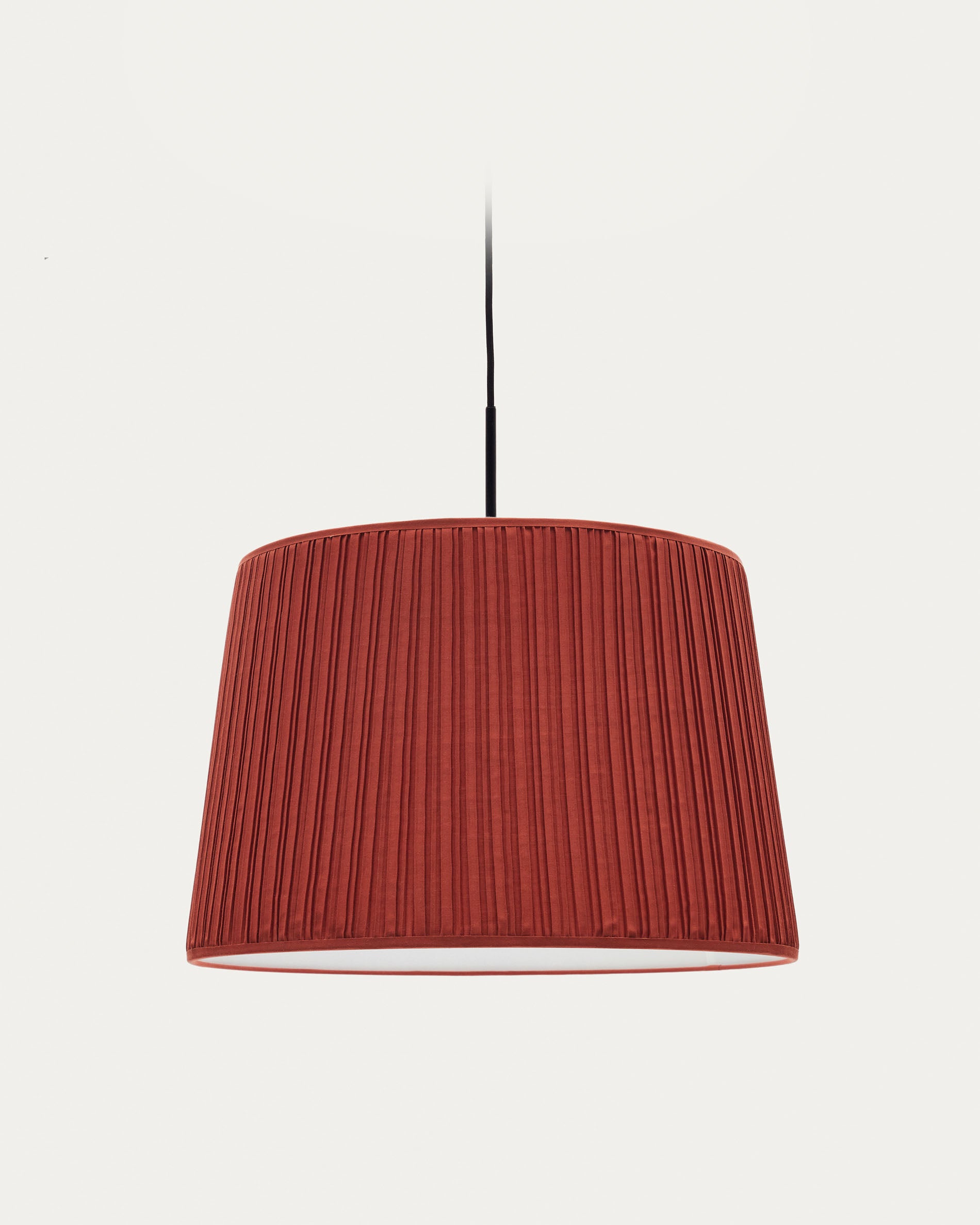 Lampenschirm für Deckenleuchte Guash in Terrakotta Ø 50 cm