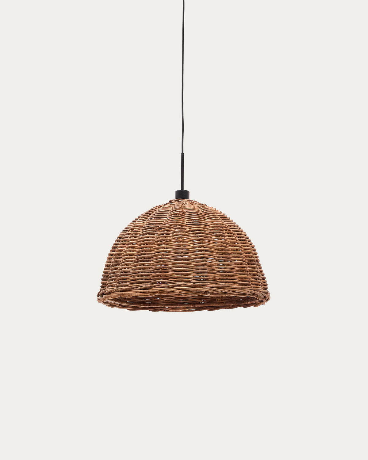 Jornets Schirm für Deckenlampe aus Rattan mit naturfarbenem Finish Ø 50 cm in Natur präsentiert im Onlineshop von KAQTU Design AG. Lampenschirm ist von Kave Home
