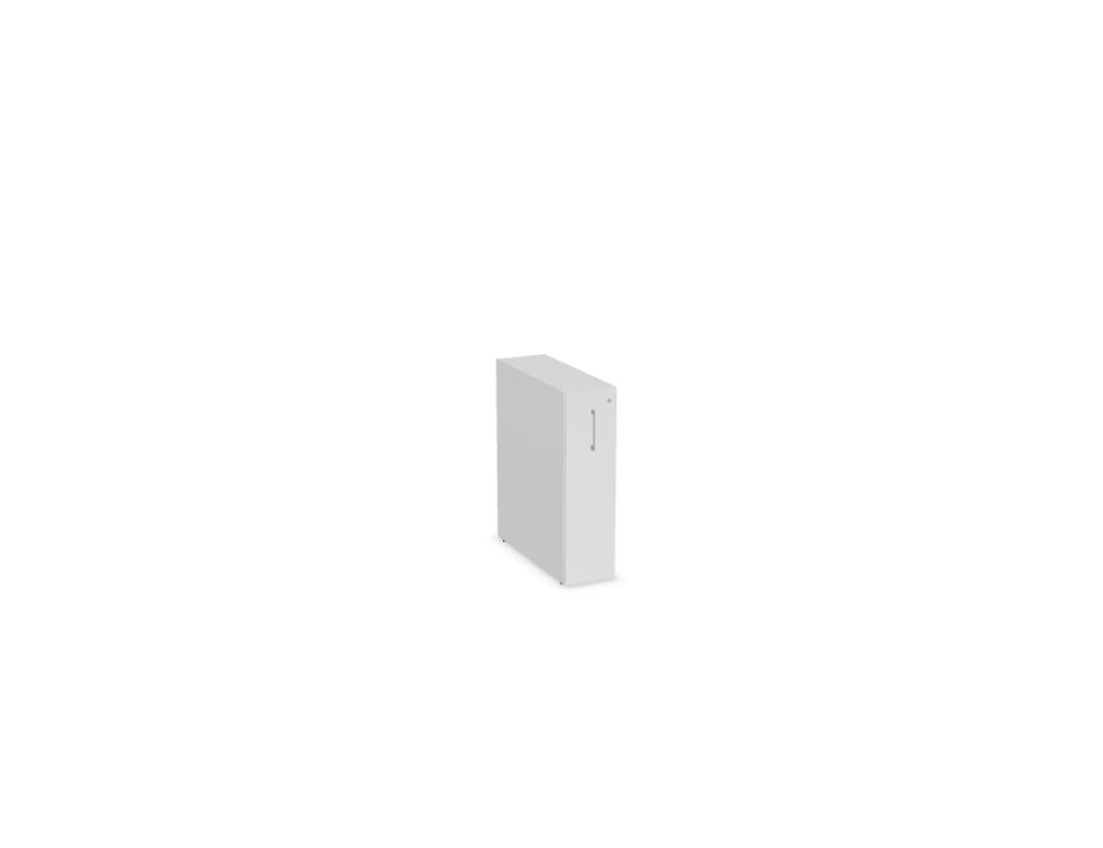 Valde LAC10L - modulare Empfangstheke in Weiss präsentiert im Onlineshop von KAQTU Design AG. Empfangsdesk ist von Mdd