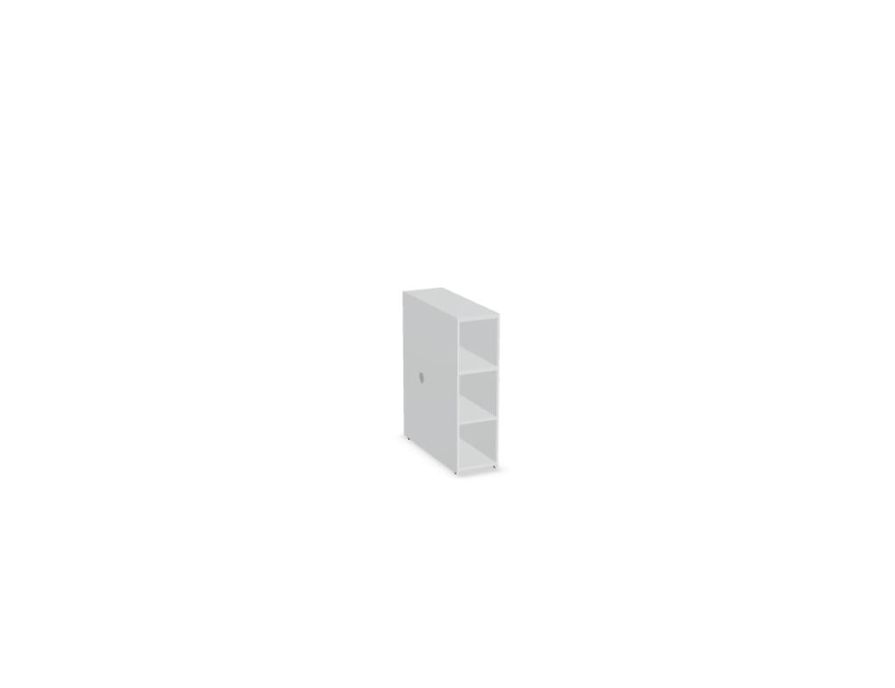 Valde LAP10 - modulare Empfangstheke in Weiss präsentiert im Onlineshop von KAQTU Design AG. Empfangsdesk ist von Mdd