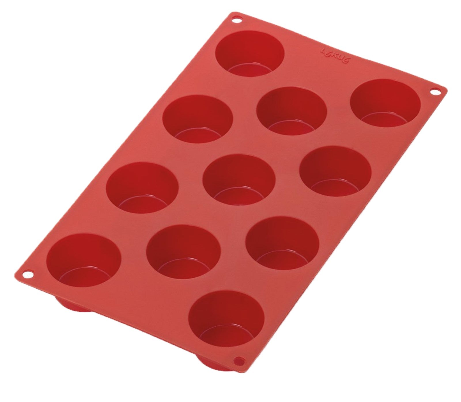 Backform 11er Muffin Rot, Ø5 h: 3 cm in Rot präsentiert im Onlineshop von KAQTU Design AG. Backen ist von Lékué