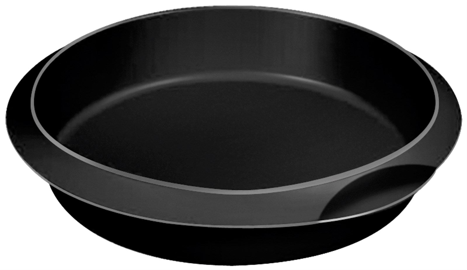 Backform Cake rund schwarz, 24 cm in Schwarz präsentiert im Onlineshop von KAQTU Design AG. Backen ist von Lékué