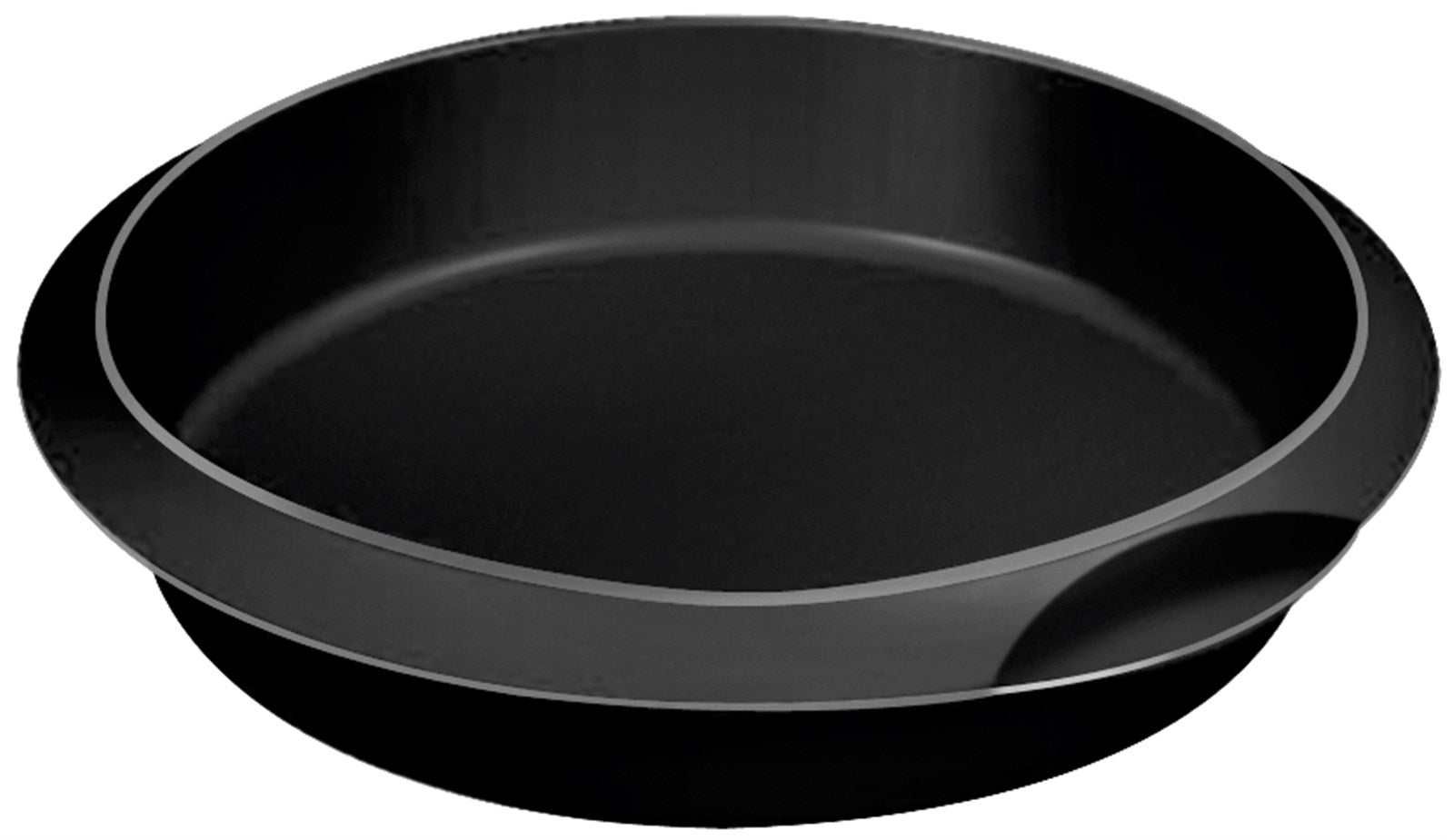 Backform Cake rund schwarz, 26 cm in Schwarz präsentiert im Onlineshop von KAQTU Design AG. Backen ist von Lékué