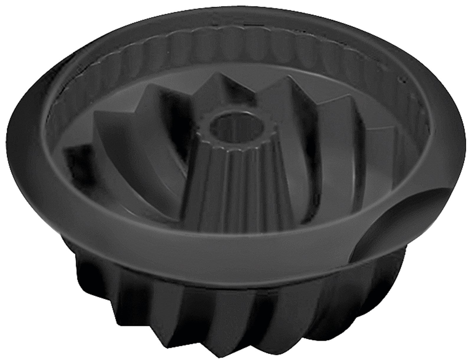 Backform Gugelhopf schwarz, 22x11.5 cm in Schwarz präsentiert im Onlineshop von KAQTU Design AG. Backen ist von Lékué